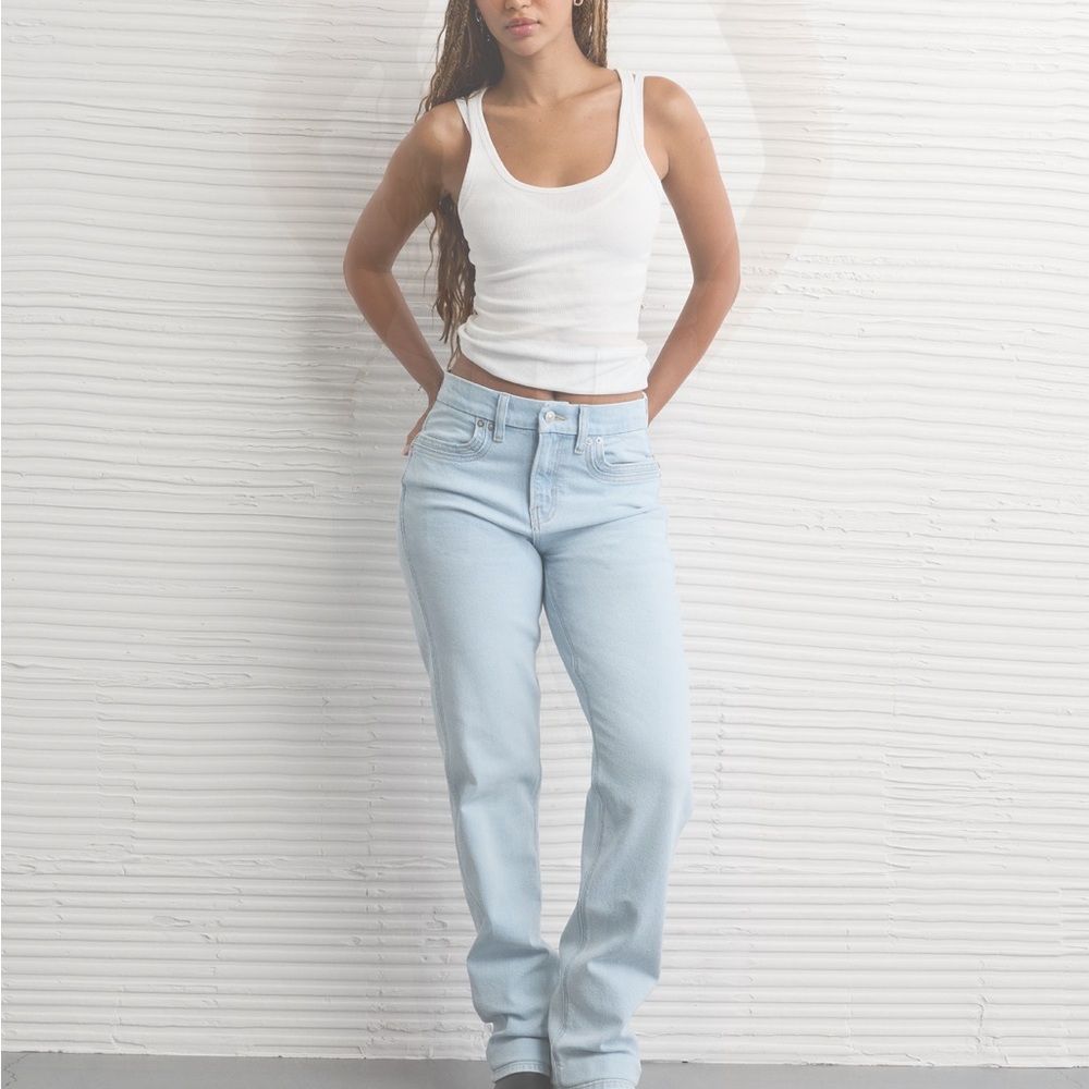 AE Stretch Curvy Straight Jean